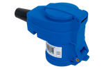 Enchufe CEE angular MANTES 2P+E con toma adicional de 16A 230V