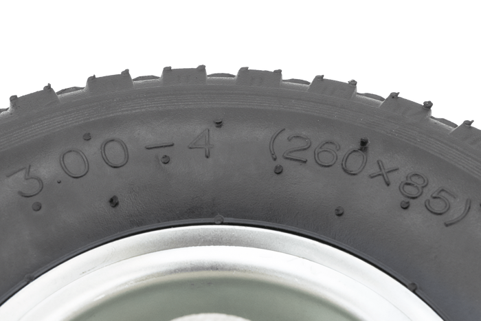 Rueda de repuesto para rueda jockey KNOTT 403680.001, neumática, 260x85mm