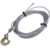 SALIDA Cable de cabrestante para grúa de remolque 1150kg 10m