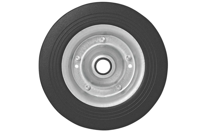 Rueda de repuesto para ProPlus 341540, rueda jockey de caucho macizo de 200x50 mm.