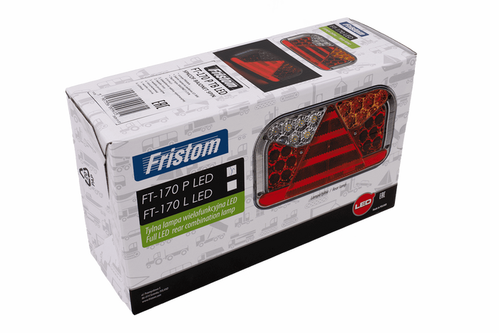 Piloto trasero FRISTOM FT-170 LED 6 funciones derecho
