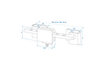 Sistema antirrobo para remolque portacontenedores ProPlus 381341V01, cerradura ajustable de 23 a 42 cm.