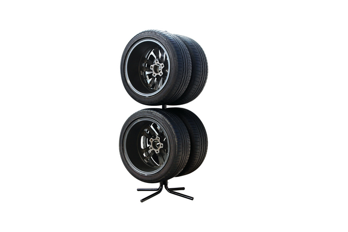 Soporte para llantas y neumáticos LAMP Percha para 4 ruedas