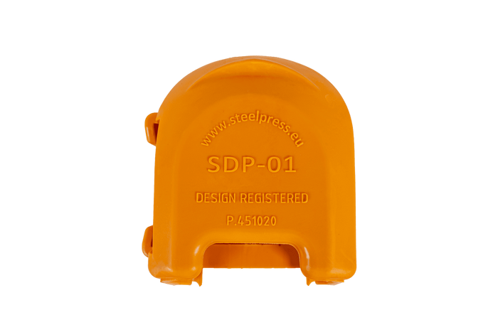 Cubierta de seguridad para el enganche de bola STEELPRESS SDP-01 Soft Dock con espacio para el tapón