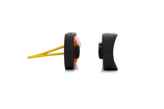 Luz de posición naranja HORPOL LD 3211 LED delgada universal