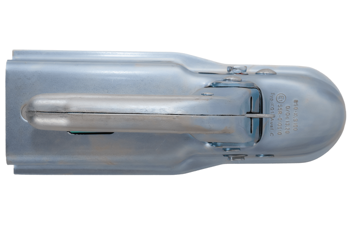 Enganche de bola KNOTT KQ14-C para remolque de 1400 kg con barra de tiro cuadrada de 70 mm