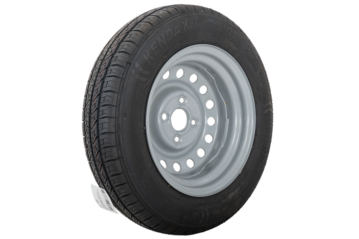 OUTLET Rueda de remolque NEUMÁTICO KENDA 145/80 R13 78N LLANTA KENDA 4Jx13"H2 4x100 ET:30