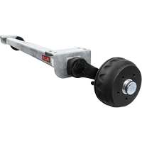 KNOTT VGB13 eje frenado para remolque de barco 1350kg 1700mm 2200mm 5x112