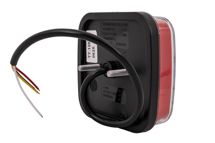 TT TECHNOLOGY TT.12523L Piloto trasero LED, 4 funciones, izquierdo