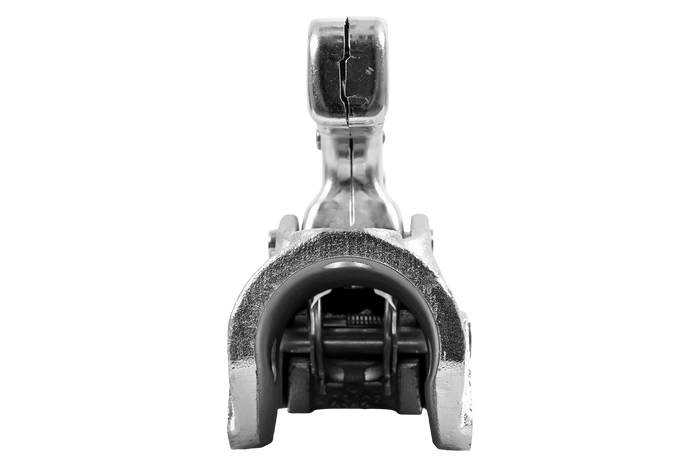 Enganche de bola WINTERHOFF WW 350-RB-K1414 para remolque de 3500 kg con barra de tiro de tubo de 50 mm, hierro fundido.
