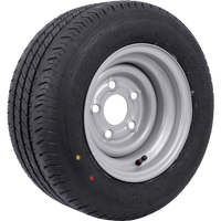 OUTLET Rueda reforzada para remolque NEUMÁTICO LINGLONG 195/55 R10C 98/96N LLANTA UNITRAILER 6Jx10" 5x112 ET:-4