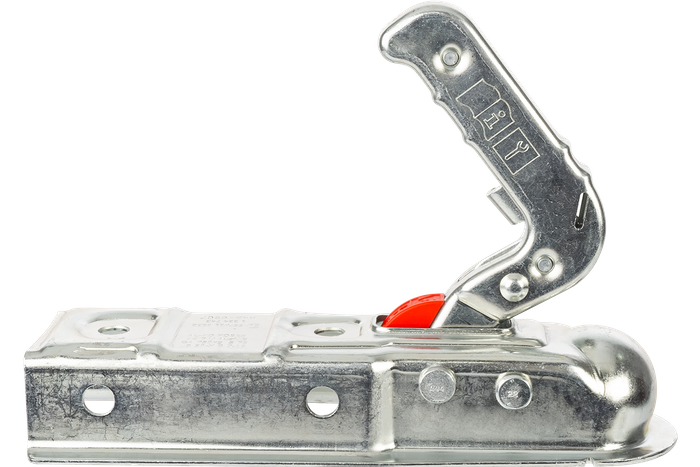 Enganche de bola AL-KO AK7 para remolque de 750 kg con barra de tiro cuadrada de 60 mm