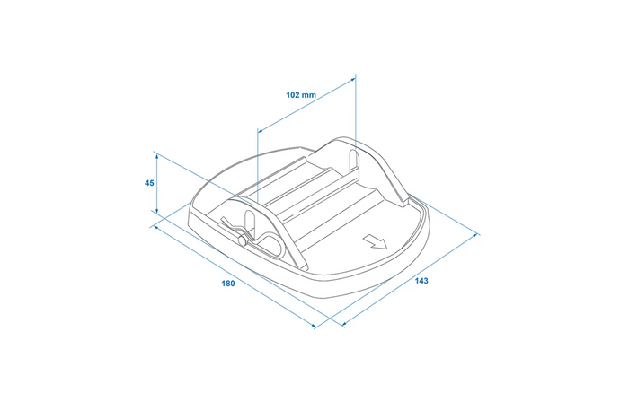 Kit de patas de soporte para caravana ProPlus 361528