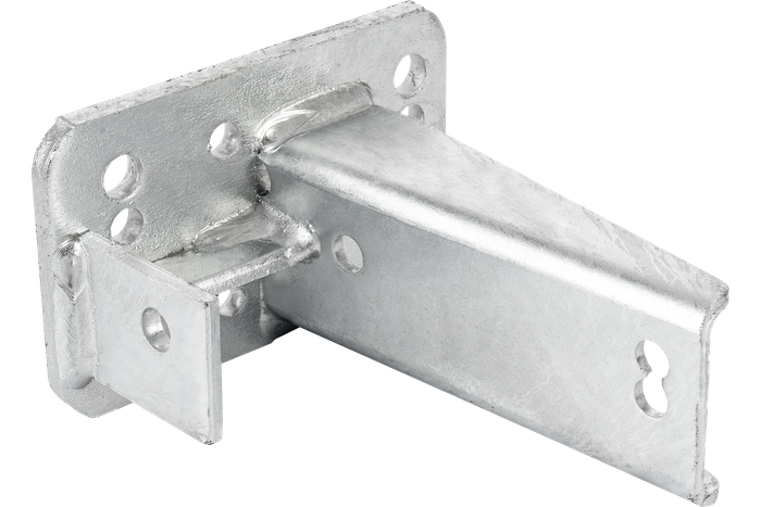 Soporte de rueda jockey AL-KO 249127 para dispositivos de sobremarcha tipo V