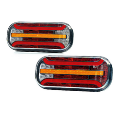 Luces traseras FRISTOM FT-230 LED 5PIN 7 funciones izquierda+derecha