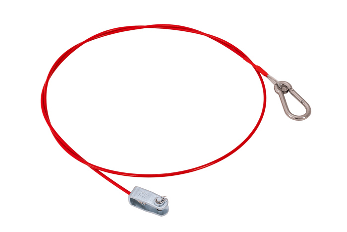 Cuerda de seguridad de emergencia KNOTT breakaway con mosquetón de 1700 mm