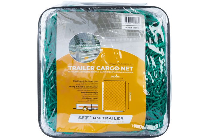 Red de protección con goma UNITRAILER 200 cm x 300 cm