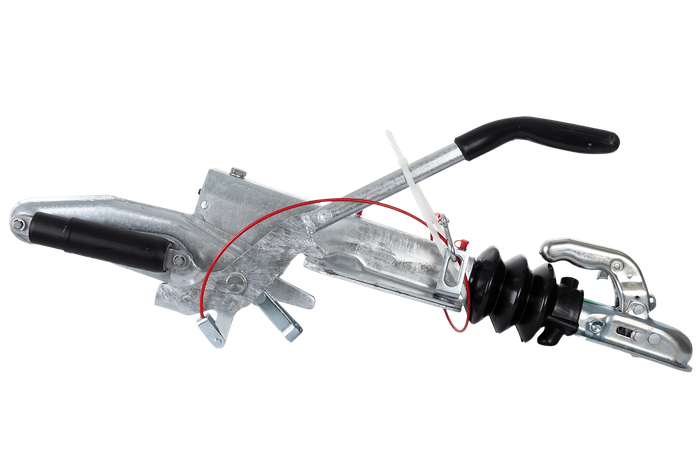 Dispositivo de inercia KNOTT KF13E con enganche KK14B para remolque de 1400kg con lanza en V