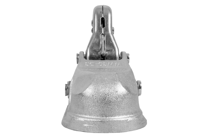 Enganche de bola WINTERHOFF WW 30-D3-K1212 para remolque de 3000 kg con barra de tiro de tubo de 50-51 mm, hierro fundido.