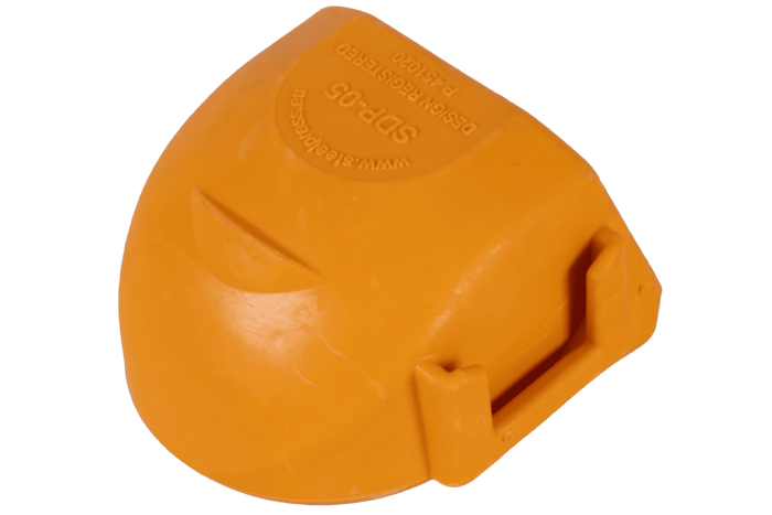 Cubierta de seguridad para el enganche de bola STEELPRESS SDP-05 Soft Dock con espacio para el tapón