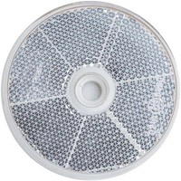 Reflector redondo, diámetro 60 mm, blanco con hueco