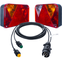 Luces traseras DOBPLAST + arnés MANTES 4m 7PIN