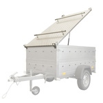 Cubierta remolque UNITRAILER GARDEN TRAILER 200 KIPP con cilindros / cerradura con llave