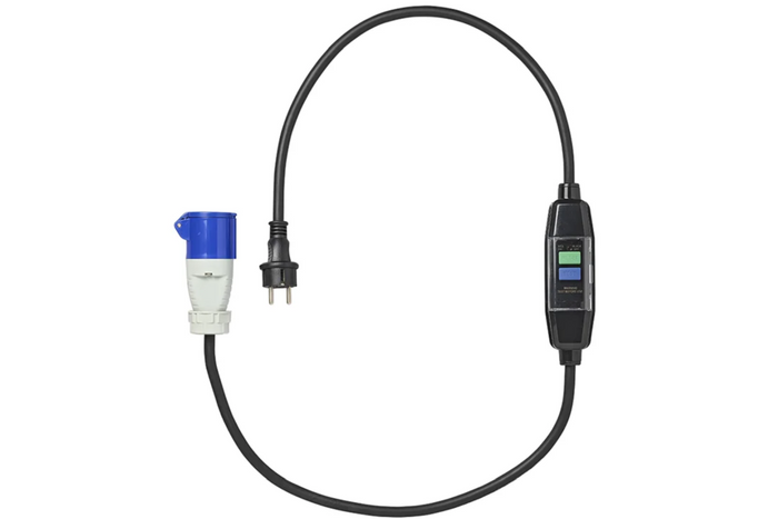 Cable adaptador Schuko/CEE ProPlus 373589V01DE para interruptor diferencial de 150 cm