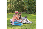 Cesta de picnic con tapa ProPlus 370315, cesta plegable con función de mesa, 20 L.