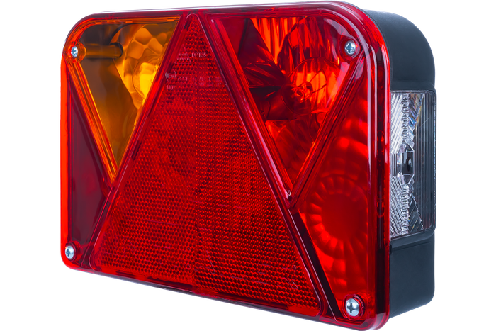 Piloto trasero DOBPLAST DPT35, 6 funciones, izquierdo