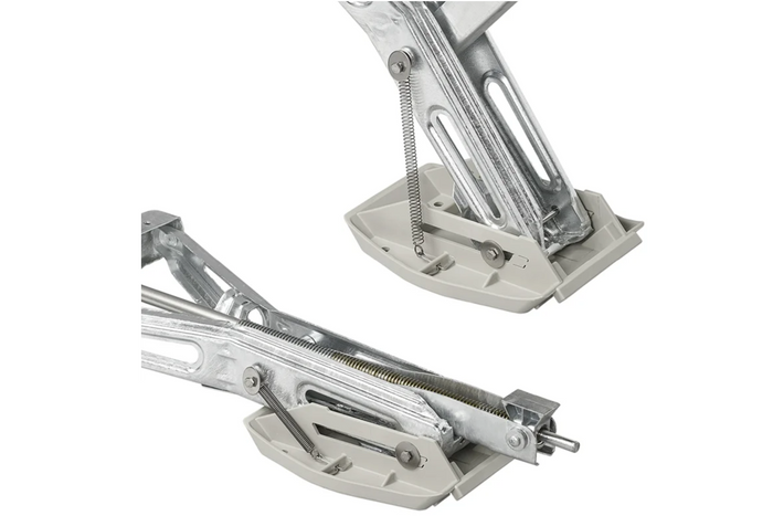 Juego de cuatro almohadillas de soporte estabilizadoras para remolque ProPlus 361519 con resorte, 20,5 x 27,5 cm.