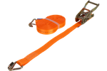 Correa de amarre UNITRAILER de 12 m/25 mm/1 t de color naranja con tensor