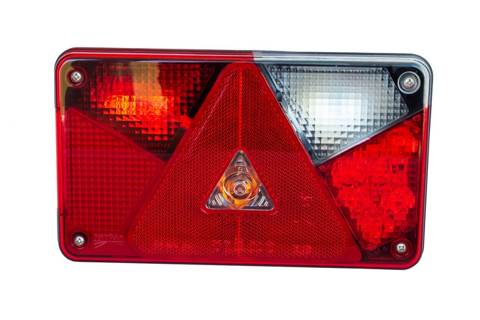 ASPÖCK Luz trasera LED Multipoint V, 6 funciones, derecha