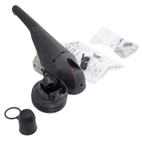Enganche de bola KNOTT KS30 con estabilizador para remolque de 3000 kg con barra de tiro tubular de 35-50 mm