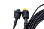 Arnés de remolque de instalación eléctrica MANTES 4,5 m ENCHUFE 7PIN BAYONETA 2x5PIN