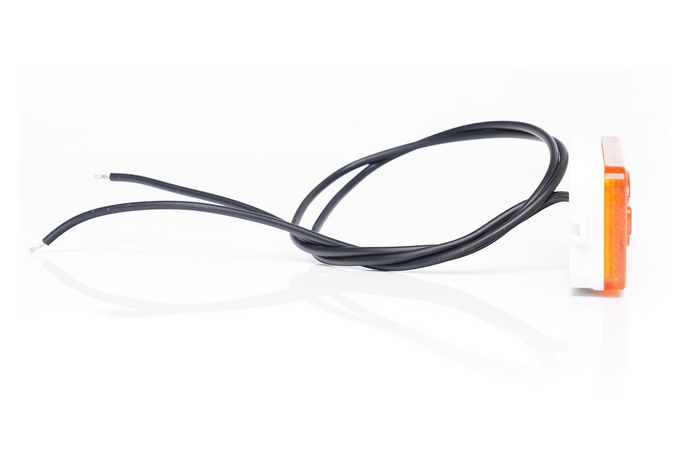 Luz de señalización LED WAŚ W254 2033, naranja, universal, con soporte