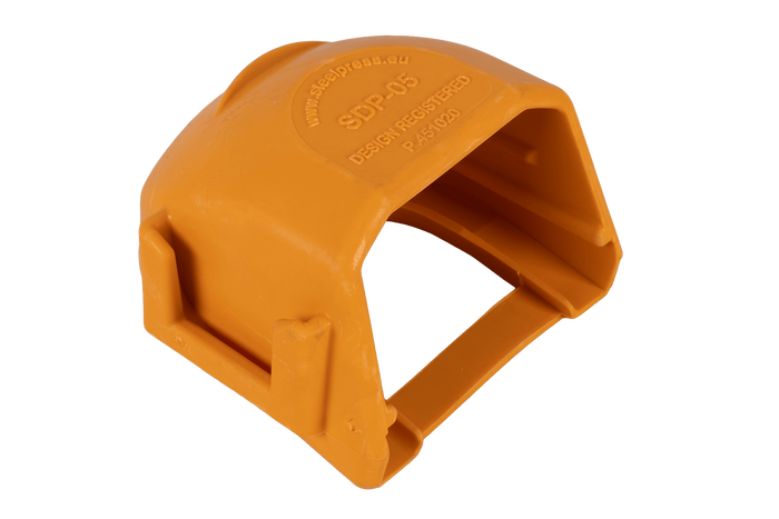 Cubierta de seguridad para el enganche de bola STEELPRESS SDP-05 Soft Dock con espacio para el tapón