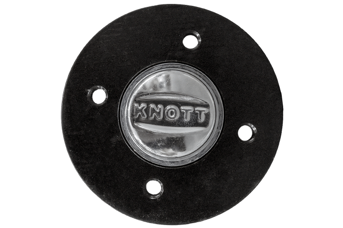 Eje rígido sin freno KNOTT VR7 con muelle para remolque 750 kg 1480 mm 1820 mm 4x100