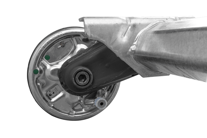 AL-KO COMPACT eje frenado para remolque / grúa 1500kg 1510mm 1880mm 5x112