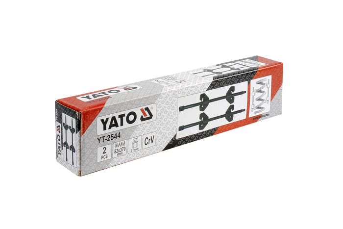 Compresores de resorte YATO YT-2544 82x370mm 2 piezas.