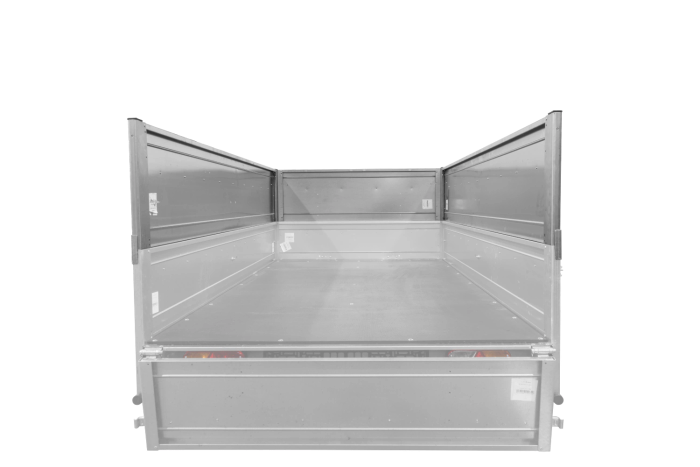 Laterales BIS para remolque UNITRAILER GARDEN 265 KIPP