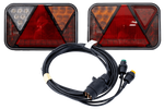 Luces traseras LED FRISTOM + arnés MANTES 4m 7PIN