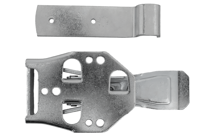 Enganche lateral con fijación STEELPRESS ZB-04C+Z-01A para el cierre lateral completo del remolque