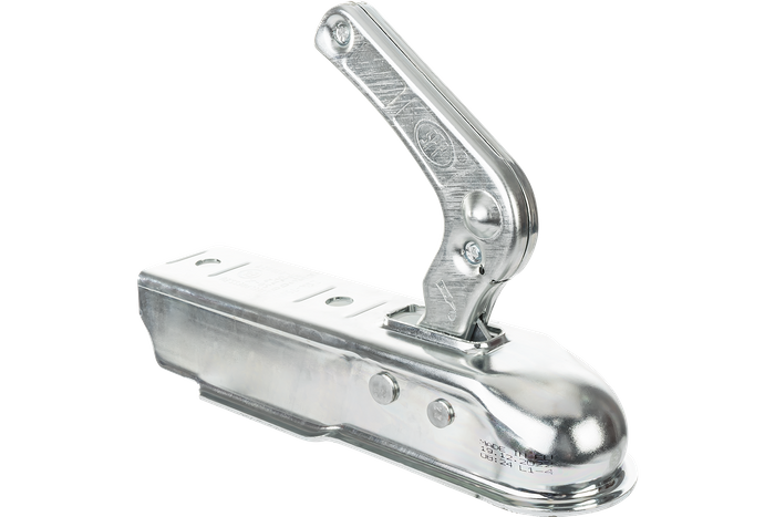 Enganche de bola STEELPRESS ZSK-0750H para remolque de 750kg con barra de tiro cuadrada de 50mm