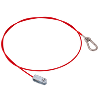 Cuerda de seguridad de emergencia KNOTT breakaway con mosquetón de 1700 mm