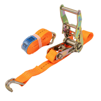 Cinta transportadora UNITRAILER de 3 m/25 mm/1 t de color naranja con tensor