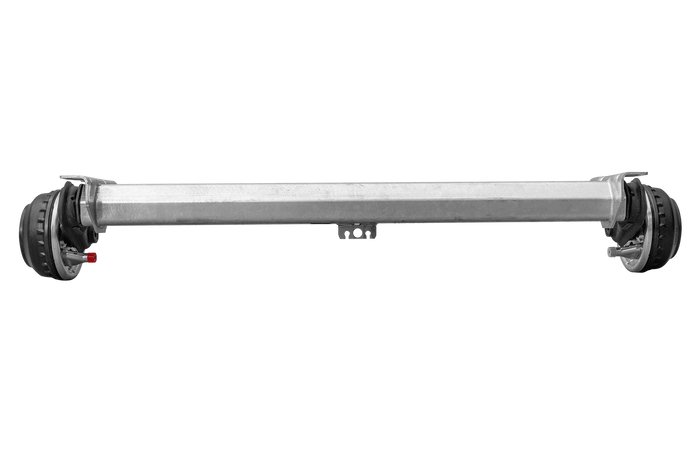 AL-KO COMPACT eje frenado para remolque / grúa 1350kg 1260mm 1630mm 4x100