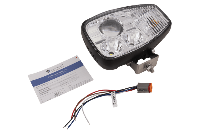 Lámpara delantera LED TT Technology TT.16610-L 3 funciones 21xLED 4450lm izquierda para JCB/Cat/Manitou/Volvo/Terex