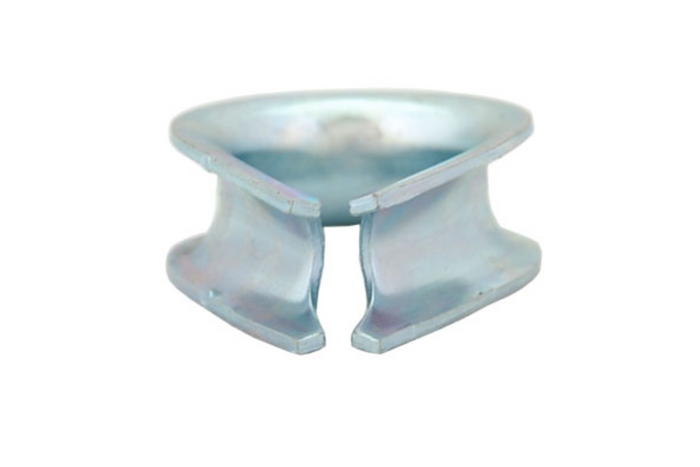 Guardacabos de cuerda DROMET KU.3, con amarre de acero, 3 mm