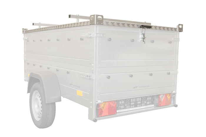 Cubierta remolque UNITRAILER GARDEN TRAILER 200 KIPP con cilindros / cerradura con llave
